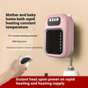 Wall Mounted Portable Small  With Remote Control, Adjustable Silent Thermostat Suitable For Winter Home Offices Bathroom