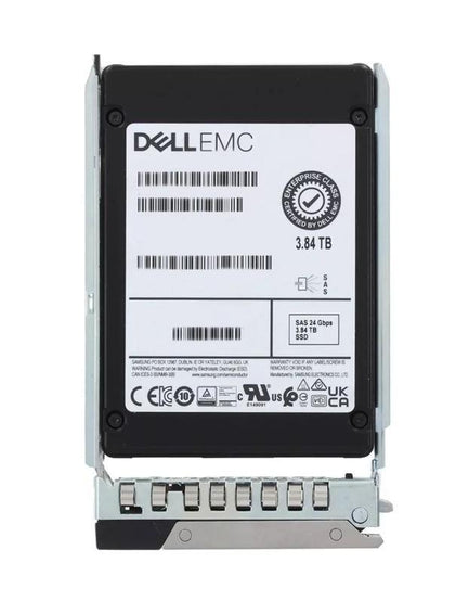 9N32F | Dell 3.84TB Triple-Level Cell SAS 24Gbps Read Intensive 2.5" Solid State Drive for 14g 15g 16g PowerEdge Server