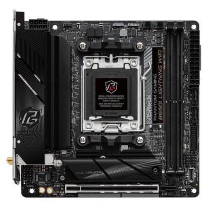 Asrock B650I LIGHTNING WIFI AMD B650 AM5 Mini ITX 2 DDR5 HDMI Wi-Fi 6E 2.5G LAN 2x M.2
