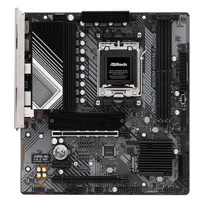 Asrock B650M-HDV/M.2 AMD B650 AM5 Micro ATX 2 DDR5 HDMI DP 2.5G LAN PCIe4 2x M.2