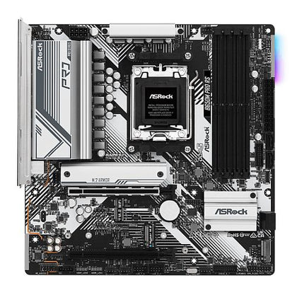 Asrock B650M PRO RS AMD B650 AM5 Micro ATX 4 DDR5 HDMI DP 2.5G LAN PCIe4 RGB 3x M.2