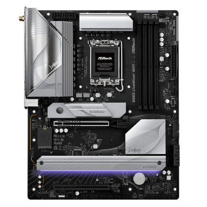 Asrock B860 LIVEMIXER WIFI Intel B860 1851 ATX 4 DDR5 HDMI DP TB4 Wi-Fi 6E 2.5G LAN RGB 3x M.2