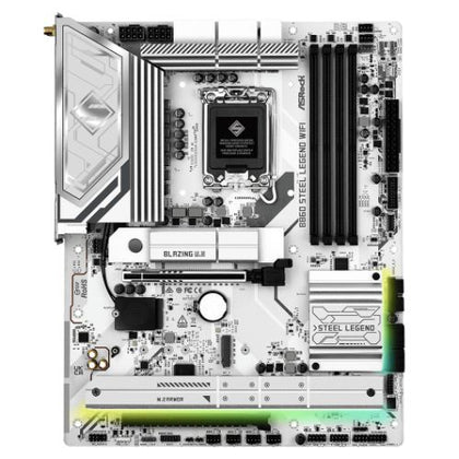 Asrock B860 STEEL LEGEND WIFI Intel B860 1851 ATX 4 DDR5 HDMI DP TB4 Wi-Fi 6E 2.5G LAN RGB 4x M.2