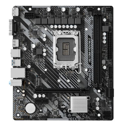 Asrock H610M-HDV/M.2 R2.0 Intel H610 1700 Micro ATX 2 DDR4 VGA HDMI DP PCIe4 1x M.2
