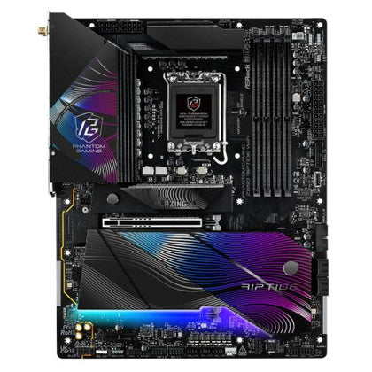 Asrock Z890 RIPTIDE WIFI Intel Z890 1851 ATX 4 DDR5 HDMI 2 TB4 Wi-Fi 7 2.5G LAN RGB 5x M.2
