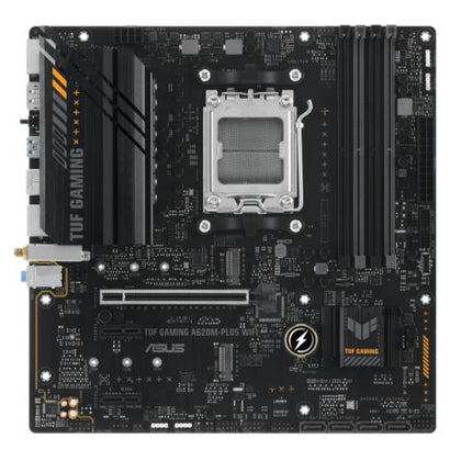 Asus TUF GAMING A620M-PLUS WIFI AMD A620 AM5 Micro ATX 4 DDR5 HDMI 2 DP Wi-Fi 6 2.5G LAN PCIe4 2x M.2