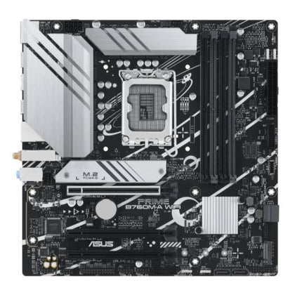 Asus PRIME B760M-A WIFI Intel B760 1700 Micro ATX 4 DDR5 2 HDMI DP Wi-Fi 6 2.5G LAN PCIe4 2x M.2