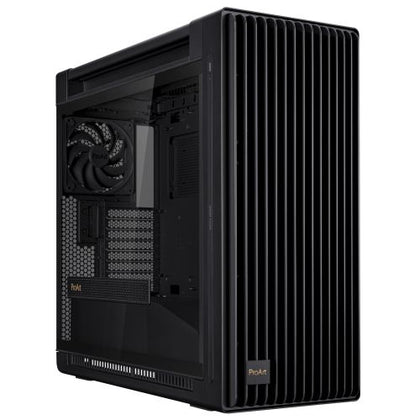 Asus ProArt PA602 Gaming Case w/ Glass Side E-ATX Front Grill 2x 20cm Fans IR Dust Indicator USB-C 20Gps Black