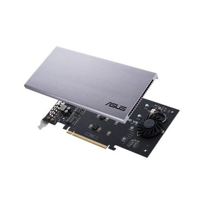 Asus Hyper M.2 x16 Card V2 Connect 4 x PCIe 3.0 M.2 SSDs through the PCIe x8 or x16 slot