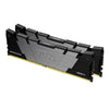 KF436C16RB12K2/32 | Kingston 32GB 3600MHz DDR4 CL16 DIMM (Kit of 2) 1Gx8 FURY Renegade Black
