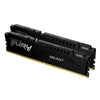 KF552C40BBK2-64 | Kingston 64GB 5200MHz DDR5 CL40 DIMM (Kit of 2) FURY Beast Black XMP