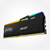 KF552C36BBEA-32 | Kingston 32GB 5200MHz DDR5 CL36 DIMM FURY Beast RGB EXPO