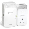 TP-LINK (PGW2440 KIT) G.hn2400 Powerline AX1800 Wi-Fi 6 Adapter Kit AC Pass Through GB LAN EasyMesh-Compatible