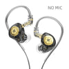 KZ EDX PRO In Ear Earphones Dynamic Earphones HIFI Music Sport Earbuds Sport Noise Cancelling Headset KZ EDX PRO DQ6 ZS10PRO MT1