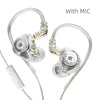 KZ EDX PRO In Ear Earphones Dynamic Earphones HIFI Music Sport Earbuds Sport Noise Cancelling Headset KZ EDX PRO DQ6 ZS10PRO MT1