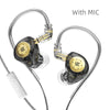 KZ EDX PRO In Ear Earphones Dynamic Earphones HIFI Music Sport Earbuds Sport Noise Cancelling Headset KZ EDX PRO DQ6 ZS10PRO MT1