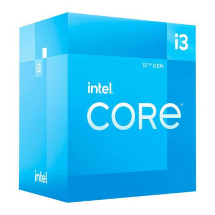 Intel Core i3-12100 CPU 1700 3.3 GHz (4.3 Turbo) Quad Core 60W 12MB Cache Alder Lake