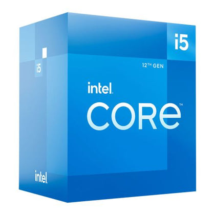 Intel Core i5-12400 CPU 1700 2.5 GHz (4.4 Turbo) 6-Core 65W 18MB Cache Alder Lake