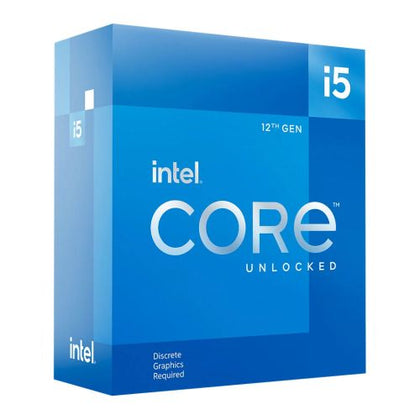 Intel Core i5-12600KF CPU 1700 3.7 GHz (4.9 Turbo) 10-Core 125W (150W Turbo) 10nm 20MB Cache Unlocked Alder Lake No Graphics NO HEATSINK/FAN