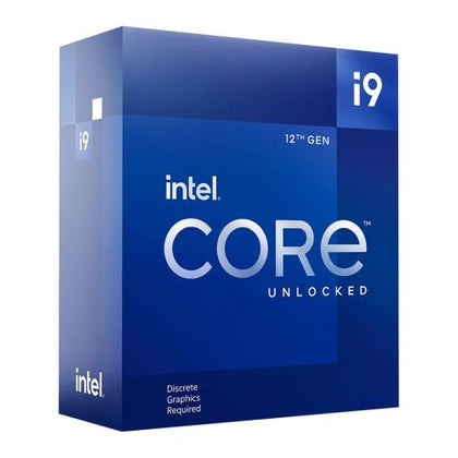 Intel Core i9-12900KF CPU 1700 3.2 GHz (5.1 Turbo) 16-Core 125W (241W Turbo) 10nm 30MB Cache Unlocked Alder Lake No Graphics NO HEATSINK/FAN