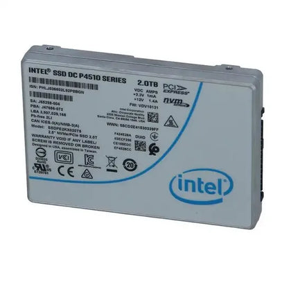 SSDPE2KE020T7F | Intel 2TB Triple-Level Cell PCI Express NVMe 3.0 x4 3D NAND U.2 2.5" Solid State Drive