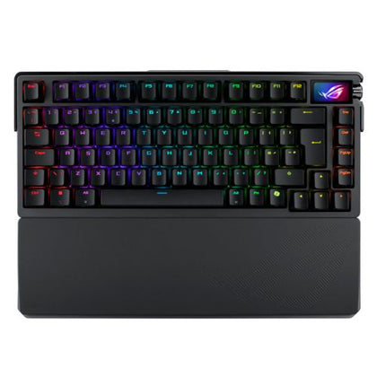 Asus ROG AZOTH Extreme Compact 75% Mechanical RGB Gaming Keyboard Wireless/Btooth/USB NX Snow Switches 8000Hz OLED Display Control Knob