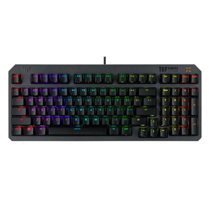 Asus TUF GAMING K3 Gen II Optical-Mechanical Compact Gaming Keyboard 97-Key Layout Dampening Foam IP57 RGB Lighting