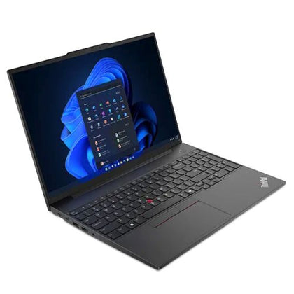 Lenovo ThinkPad E16 G2 Laptop 16" IPS Core Ultra 5 125U 16GB DDR5 256GB SSD No Optical USB-C 1080p Webcam Backlit Keyboard Windows 11 Pro