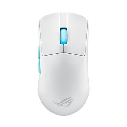 Asus ROG Harpe Ace Aim Lab Edition Gaming Mouse Wireless/Bluetooth/USB Synergistic Software RGB Mouse Grip Tape White