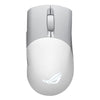 Asus ROG Keris AimPoint Wired/Wireless/Bluetooth Optical Gaming Mouse 36000 DPI Swappable Switches RGB Mouse Grip Tape White