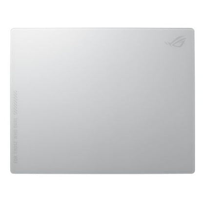 Asus ROG MOONSTONE ACE L Tempered Glass Mouse Pad Anti-slip Silicone Base 500 x 400 x 4 mm White