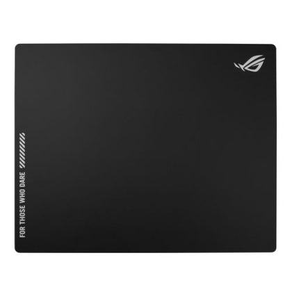 Asus ROG MOONSTONE ACE L Tempered Glass Mouse Pad Anti-slip Silicone Base 500 x 400 x 4 mm Black