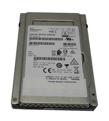 P23342-001 | HP 7.68TB Serial Attached SCSI (SAS) 12Gbps Read Intensive 3.5" Solid State Drive