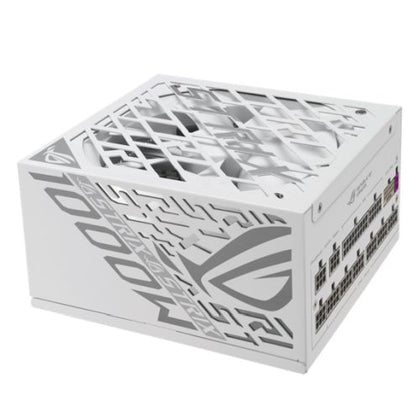 Asus ROG Strix 1000W Platinum White Edition PSU Fully Modular 80+ Platinum ATX 3.1 PCIe 5.0 GaN MOSFET Intelligent Voltage Stabilizer