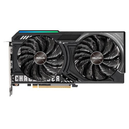 Asrock RX9060 XT Challenger 8GB OC PCIe5 8GB DDR6 HDMI 2 DP 3290MHz Clock LED Indicator Overclocked