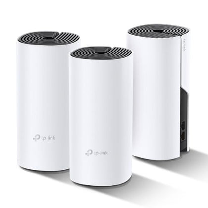 TP-LINK (DECO P9) Whole-Home Hybrid Mesh Wi-Fi System with Powerline 3 Pack Dual Band AC1200 + HomePlug AV1000
