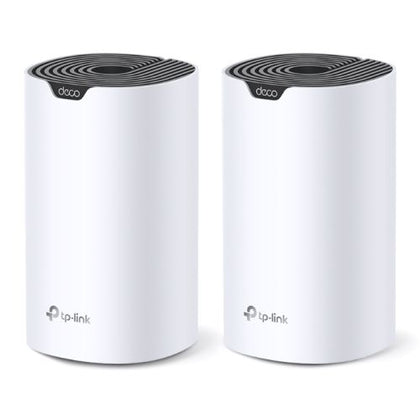 TP-LINK (DECO S7) Whole-Home Mesh Wi-Fi System 2 Pack Dual Band AC1900 MU-MIMO Robust Parental Controls 3x GB LAN on each Unit