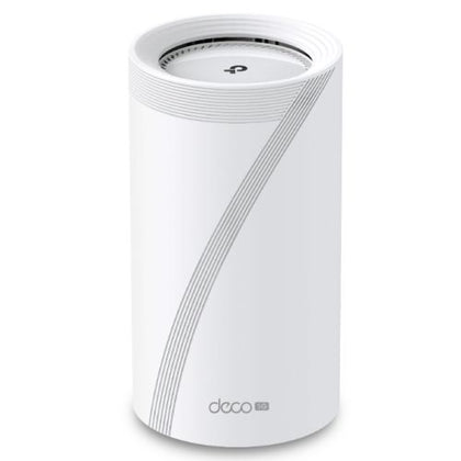 TP-LINK (DECO BE65-5G) 5G BE9300 Tri-Band Whole Home Mesh Wi-Fi 7 System 5G Broadband 3x 2.5G Ports MLO Wireless/Wired Combined Backhaul