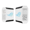 Asus (GT6 1-Pack White) ROG Rapture AX10000 Tri-Band Gaming Mesh Wi-Fi 6 System 2.5G LAN AiMesh RangeBoost Plus AiProtection Pro RGB