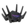 ASUS (GT-AX11000 PRO) ROG Rapture AX11000 Wireless Tri-Band Wi-Fi 6 Gaming Router 10G LAN 2.5G WAN AiMesh RangeBoost Plus RGB