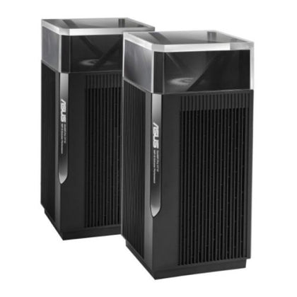 Asus (ZenWiFi Pro XT12) AX11000 Tri-Band Mesh Wi-Fi 6 Routers 2 Pack AiMesh Tech 2.5G WAN 2.5G LAN 2x GB LAN OFDMA MU-MIMO