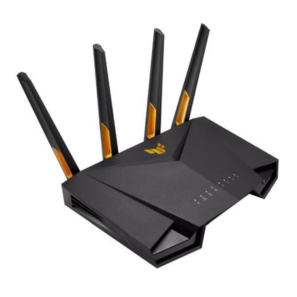 Asus (TUF-AX3000 V2) TUF Gaming AX3000 Dual Band Wi-Fi 6 Router Mobile Game Mode 3 Steps Port Forwarding 2.5G LAN AiMesh AiProtection Pro