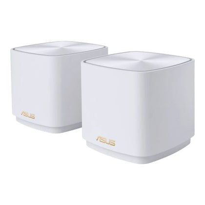 Asus AX5400 (ZenWiFi XD5) AX3000 Dual Band Mesh Wi-Fi 6 System 2 Pack GB LAN GB WAN 160MHz Bandwidth AiMesh AiProtection White