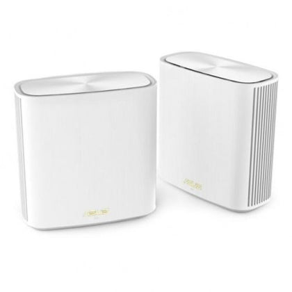 Asus (ZenWiFi XD6S) AX5400 Dual-Band Wi-Fi 6 Routers 2 Pack 1x GB LAN GB WAN AiMesh Tech Tri-Core Processor White