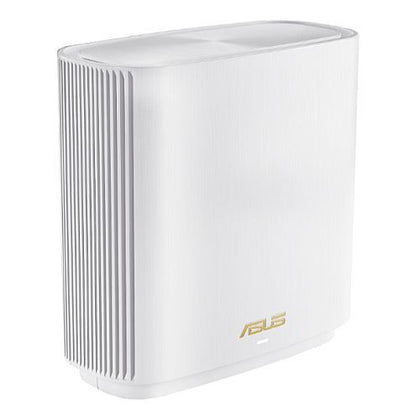 Asus (ZenWiFi XT9) AX7800 Tri-Band Wi-Fi 6 Mesh System Single 160MHz Bandwidth 2.5G WAN USB Parental Controls White