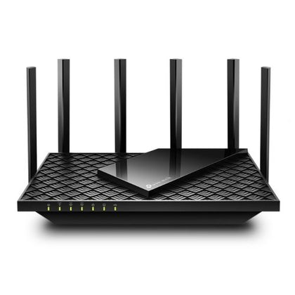 TP-LINK (Archer AXE75) AXE5400 Wi-Fi 6E Tri-Band GB Router OneMesh USB Ultra-Low Latency OFDMA HomeShield Alexa Voice Control