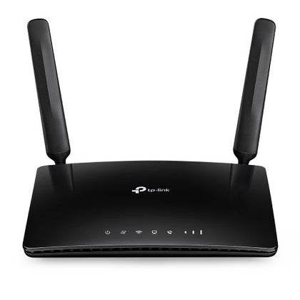 TP-LINK (TL-MR6500V) 300Mbps N300 4G LTE Telephony WiFi Router VoLTE/CSFB/VoIP SIM Card Slot 2 LAN 1 LAN/WAN Phone Port
