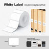 Marklife X2 Label Printer 20-50mm Thermal Bluetooth Mobile Maker for Barcode Name Date Labeling File Folder Label Tag Printing