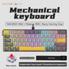 AJAZZ NK61 Wired Gaming Mechanical Keyboard 60% RGB Hot-Swappable 61 Keys Red Switch Mini Keyboard for Gamer PC