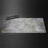 Gray Mouse Pad Large/Small Overlocked Mousepad NonSlip Desktop Keyboard Table Pad Gray Series Game Desk Mat Computer Accessories